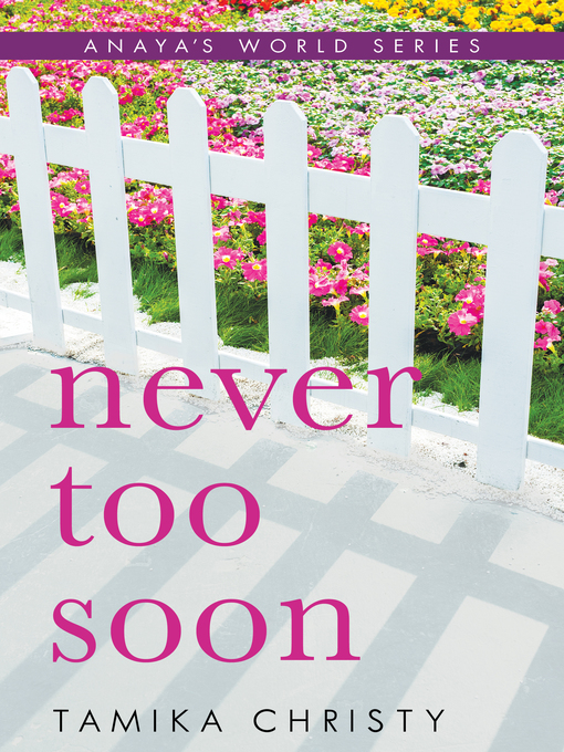 Cover image for Never Too Soon